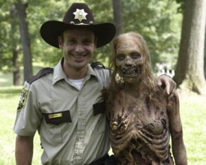 Dade County Sheriff Deputies unable to cope with the stress of zombie apocalypse, befriend undead attackers.